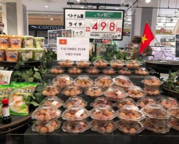 Vải thiều Việt Nam ở Nhật Bản giá bán từ 180-270 nghìn đồng/kg, bán ở siêu thị nào?