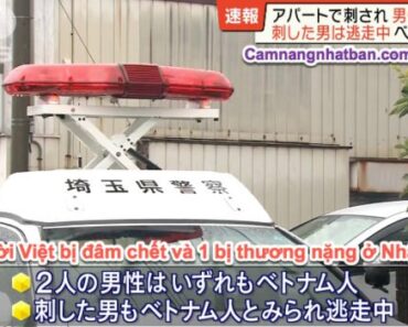 2 người Việt Nam bị đâm chết và trọng thương tại Saitama Nhật Bản