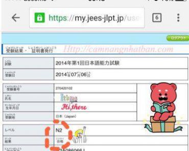 Các bước đăng ký thi năng lực tiếng Nhật JLPT qua mạng tại Nhật Bản