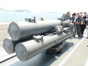 Tầu hải quân Nhật Trang bị vũ khí hiện đại