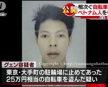 Cảnh sát Nhật truy nã người Việt Nam ăn trộm xe đạp ở Tokyo