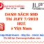 Danh sách số báo danh thi JLPT 7/2023 N1 N2 N3 N4 N5 ở Huế Việt Nam đầy đủ