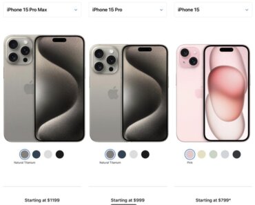 So sánh thông số cấu hình iPhone 15, iPhone 15 Plus, iPhone 15 Pro, iPhone 15 Pro Max Chi tiết