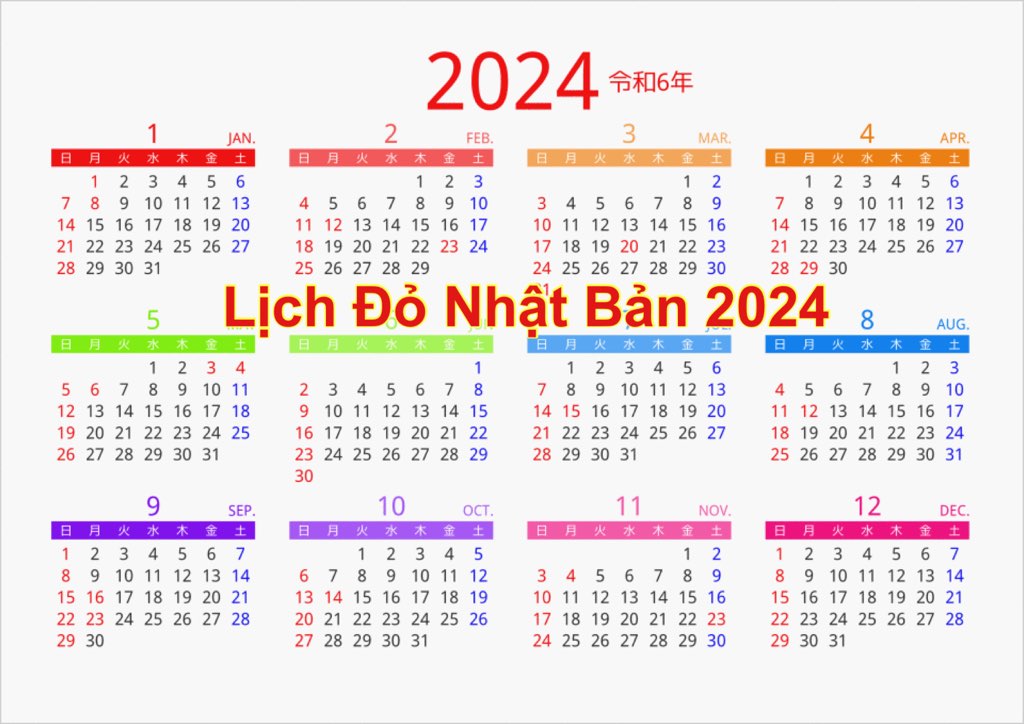 Lịch Nhật Bản năm 2024 và những ngày nghỉ lịch đỏ trong năm » Chia sẻ