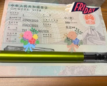 Hướng dẫn tự xin Visa du lịch Trung Quốc từ Nhật Bản