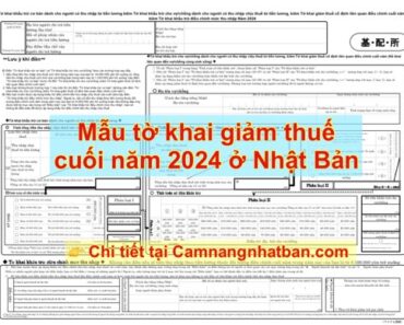 HƯỚNG DẪN CHI TIẾT LÀM THỦ TỤC HOÀN THUẾ CUỐI NĂM 2024 Ở NHẬT BẢN