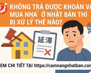 Không Trả Được Khoản Vay Mua Nhà Ở Nhật Bản Thì Bị Xử Lý Thế Nào? Không Trả Được Khoản Vay Mua Nhà Ở Nhật Bản Thì Bị Xử Lý Thế Nào?