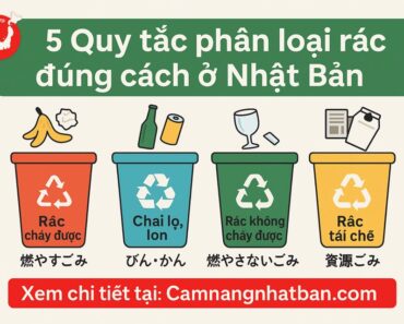 5 Quy tắc phân loại rác đúng cách ở Nhật Bản mà bạn cần biết 5 Quy tắc phân loại rác đúng cách ở Nhật Bản mà bạn cần biết