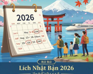 Lịch Đỏ Nhật Bản 2026 và Các Ngày Nghỉ Lễ, Golden Week và Silver Week