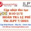 Thủ tục Bảo lưu hồ sơ và hoàn trả lệ phí dự thi JLPT 7/2021 ở Việt Nam