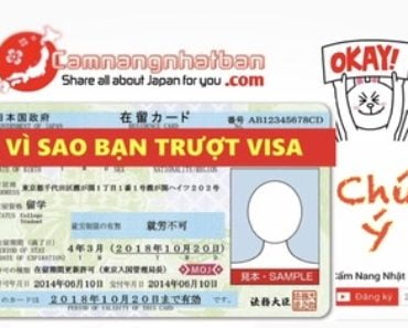 Lý do bị đánh trượt Visa khi gia hạn ở Nhật Bản