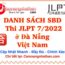 Danh sách SBD thí sinh thi JLPT 7/2022 ở Đà Nẵng Việt Nam Đầy Đủ nhất