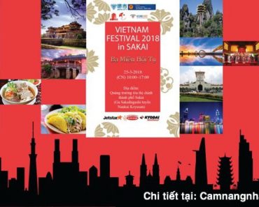 Lễ hội Việt Nam năm 2018 ở Sakai Osaka Nhật Bản – Vietnam Festival 2018 in Sakai