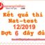Kết quả thi Nat-test 12/2019 đợt 6 nhanh nhất đầy đủ nhất 1Q 2Q 3Q 4Q 5Q