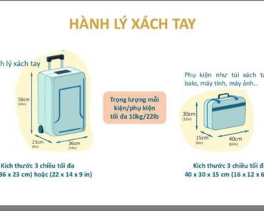 Chính sách hàng lý Ký gửi-Xách tay mới của Vietnam airline từ 1/8/2019