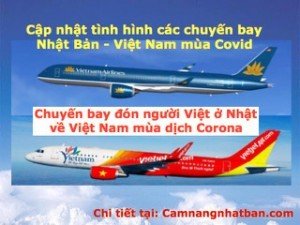 Thông tin 2 chuyến bay đưa công dân Việt Nam ở Nhật Bản về mùa dịch Corona.
