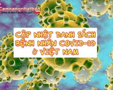 Cập nhật Danh sách bệnh nhân COVID-19 ở Việt Nam