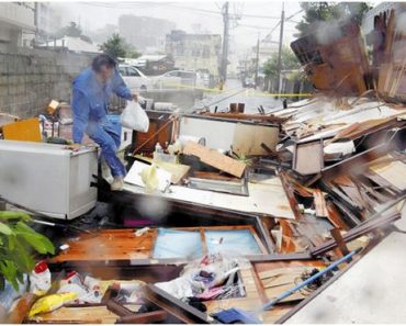 Update: Cập nhật hình ảnh cơn bão lịch sử số 8 Neoguri tấn công NhậtBản 1