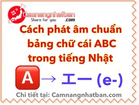 Cách đọc bảng chữ cái Alphabet ABC bằng Tiếng Nhật chuẩn nhất