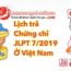 Lịch trả kết quả chứng chỉ thi JLPT 7/2019 ở Việt Nam
