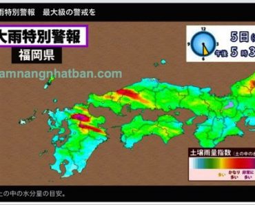 Tin khẩn: Nhật phát cảnh báo tránh nạn khẩn cấp tại Fukuoka Nhật Bản