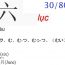 80 chữ Kanji thi năng lực tiếng Nhật JLPT N5 30/80