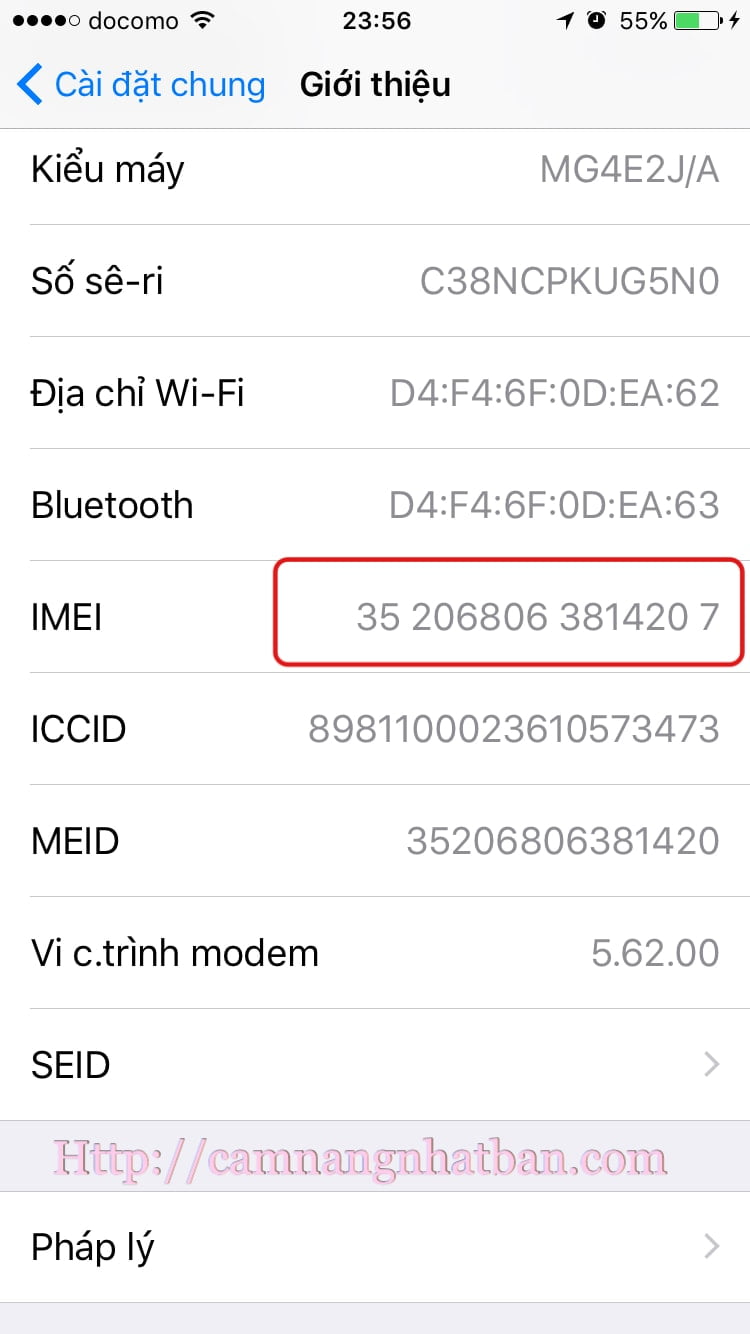 Những thông tin về mã số máy iPhone mà bạn nên biết 2023 - Fptshop.com.vn