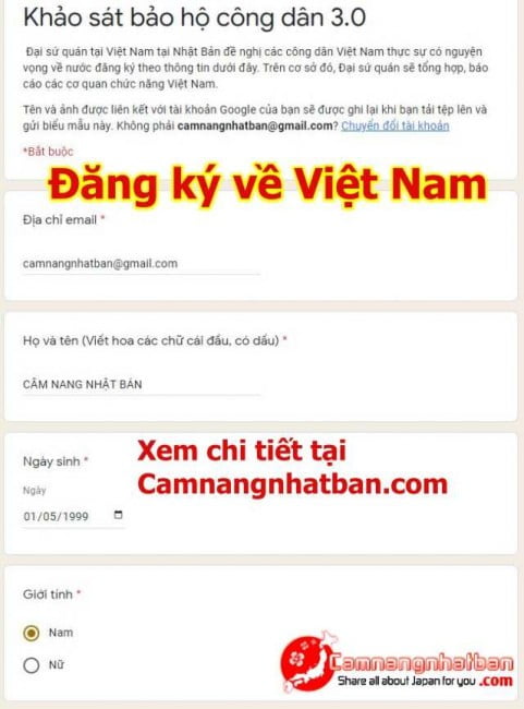 Hướng dẫn đăng ký về Việt Nam từ Nhật Bản 3