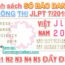 Cập nhật danh sách số báo danh thi tiếng Nhật JLPT 7/2019 ở Việt Nam