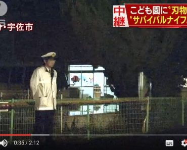 Một người cầm dao vào Nhà Trẻ ở Nhật chém loạn xạ làm 3 người bị thương