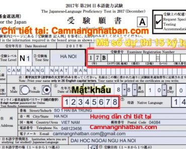 Thông tin đăng ký thi năng lực tiếng Nhật JLPT 7/2019 tại Hồ Chí Minh Việt Nam