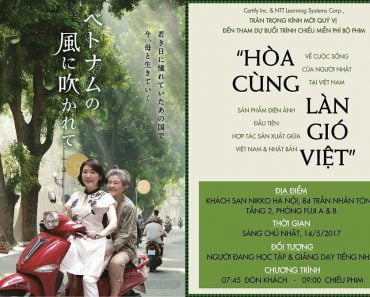 Xem phim “Hoà cùng làn gió Việt” free do Nhật -Việt hợp tác sx