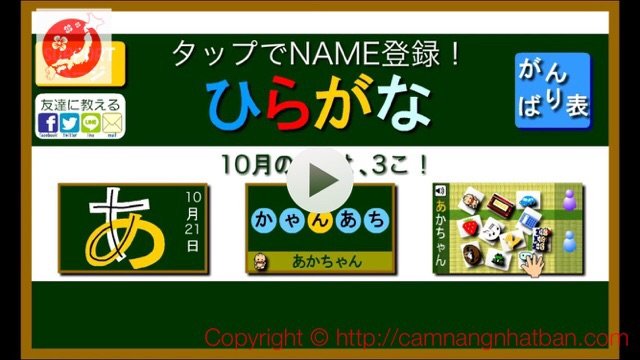 Phần mềm ứng dụng học bảng chữ cái tiếng Nhật hay đầy đủ nhất