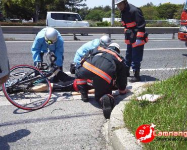 Nhật Bản: 1 du học sinh Việt đi xe đạp bị 2 ô tô đâm liên tiếp