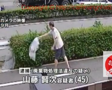 Cảnh sát Nhật bắt người vứt rác ra bừa bãi đường