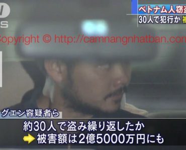 CS Nhật Bắt nhóm trộm 30 người Việt chuyên đột nhập vào nhà dân ăn trộm tiền nữ trang 300 vụ?