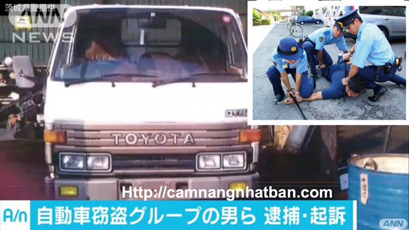 Nhật Bản: Vụ hơn 100 xe tải do người Nhật cầm đầu đã được làm rõ