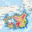 Giao thông Nhật Bản tê liệt do ảnh hưởng của bão Cimaron