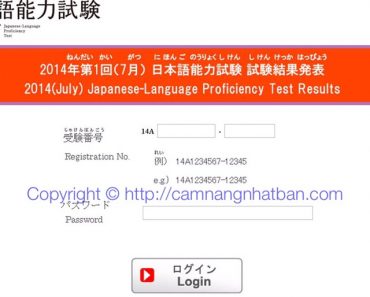 Làm sao để xem được điểm thi Năng Lực tiếng Nhật JLPT qua mạng?
