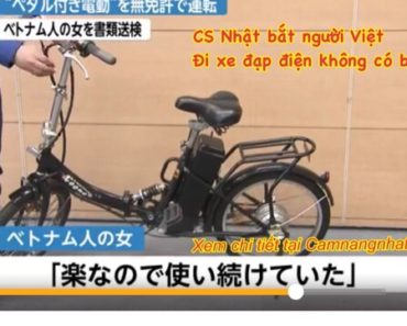 Cảnh sát Nhật Bản khởi tố người Việt đi xe đạp điện không có bằng lái