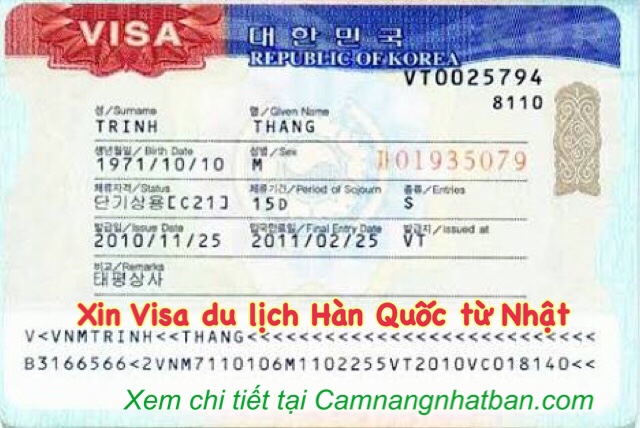 Kinh nghiệm xin visa du lịch Hàn Quốc 2023