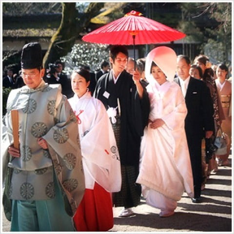 Một đám cưới ở Nhật Bản